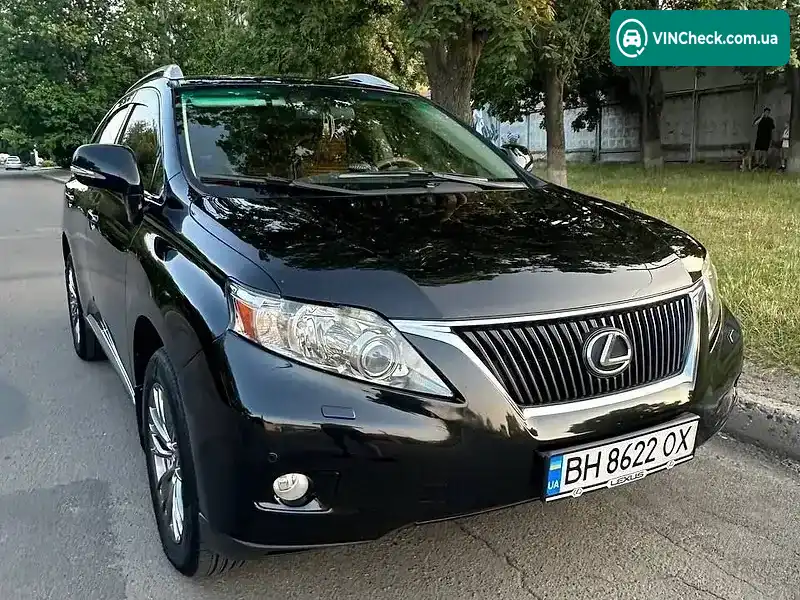 Lexus RX 2010, фото з оголошення 1 з 12, VIN JTJBK11A102013812