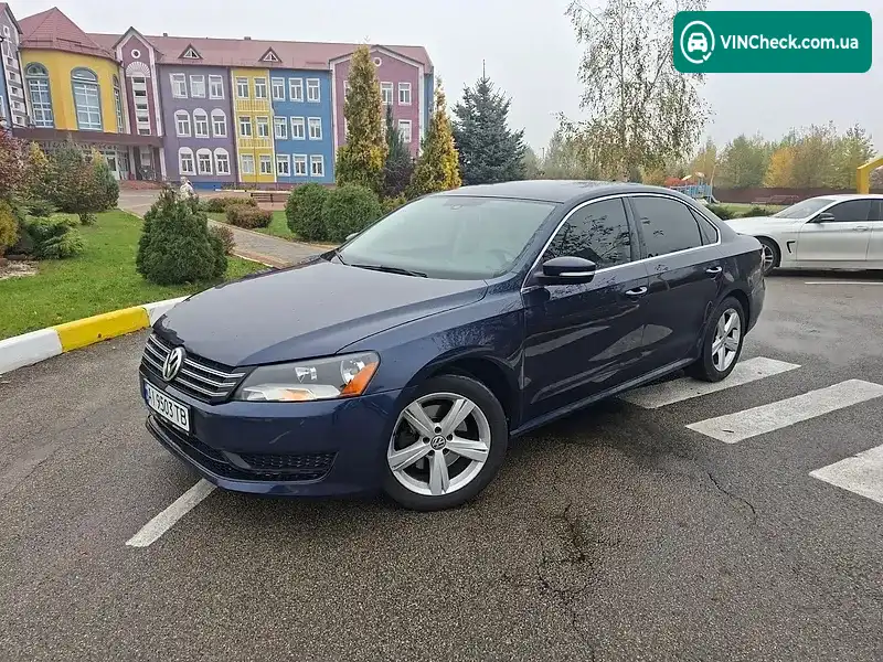 Volkswagen Passat 2012, фото з оголошення 1 з 20, VIN 1VWBH7A36DC049837