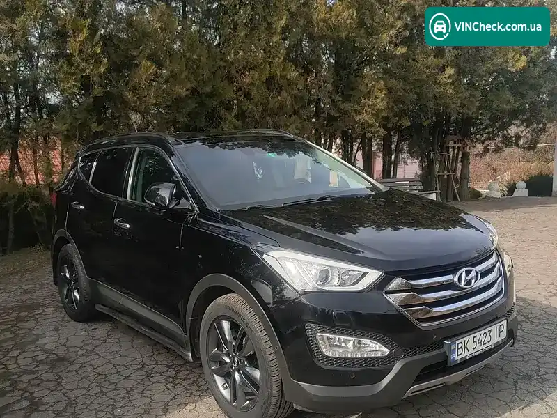 Hyundai Santa FE 2014, фото з оголошення 1 з 5, VIN KMHSU81XDEU315490