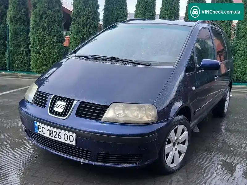 SEAT Alhambra 2001, фото з оголошення 1 з 16, VIN VSSZZZ7MZ1V516768