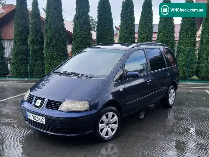 SEAT Alhambra 2001, фото з оголошення 2 з 16, VIN VSSZZZ7MZ1V516768