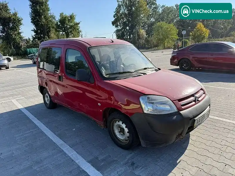 Citroen Berlingo 2008, фото з оголошення 1 з 7, VIN VF7GC9HXC8J061606