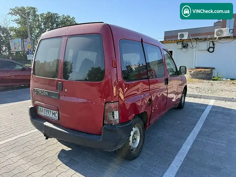 Citroen Berlingo 2008, фото з оголошення 2 з 7, VIN VF7GC9HXC8J061606
