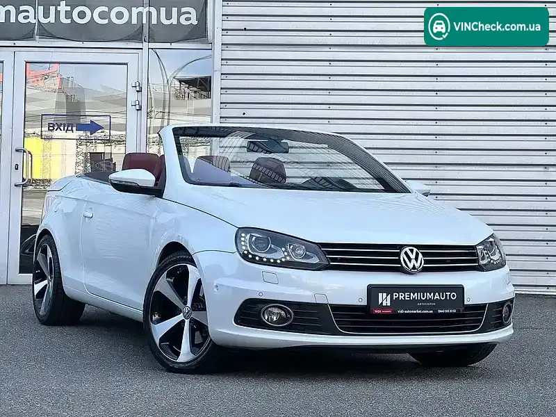 Volkswagen Eos 2013, фото з оголошення 1 з 20, VIN WVWZZZ1FZDV008646