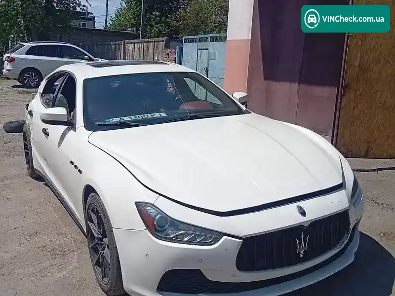 Maserati Ghibli 2016, фото з оголошення 1 з 18, VIN ZAM57RTL4H1218990