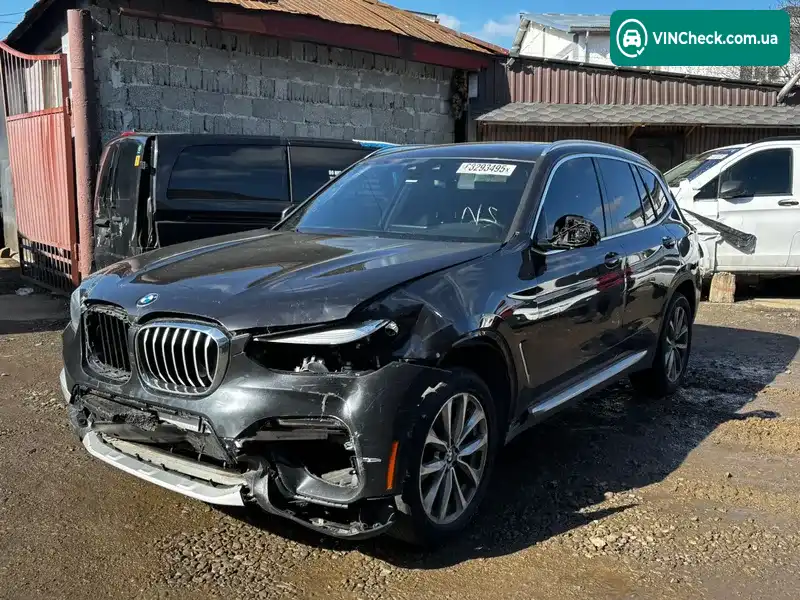 BMW X3 2018, фото з оголошення 1 з 20, VIN 5UXTR9C53JLD89250