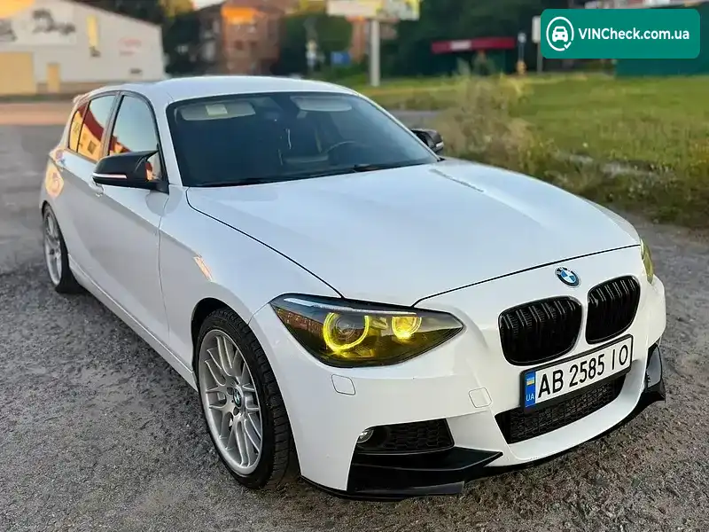 BMW 1 Series 2012, фото з оголошення 1 з 20, VIN WBA1C71010J255203