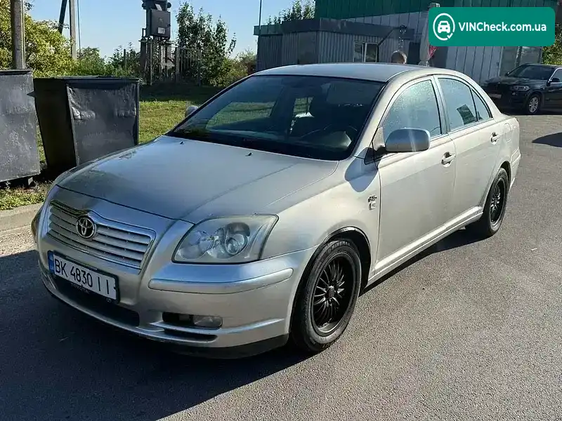 Toyota Avensis 2003, фото з оголошення 2 з 7, VIN SB1BW56L80E006092