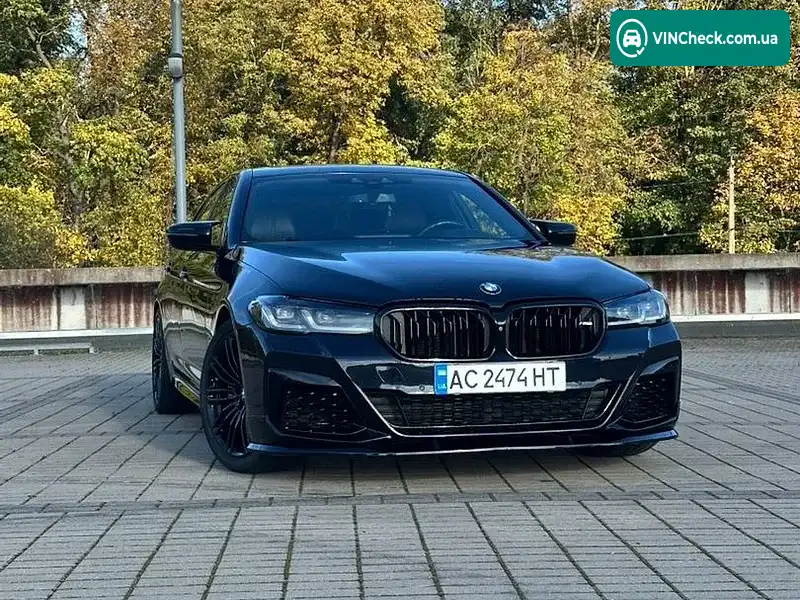 BMW 5 Series 2018, фото з оголошення 1 з 14, VIN WBAJE7C53JWD52655