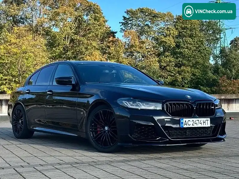 BMW 5 Series 2018, фото з оголошення 2 з 14, VIN WBAJE7C53JWD52655