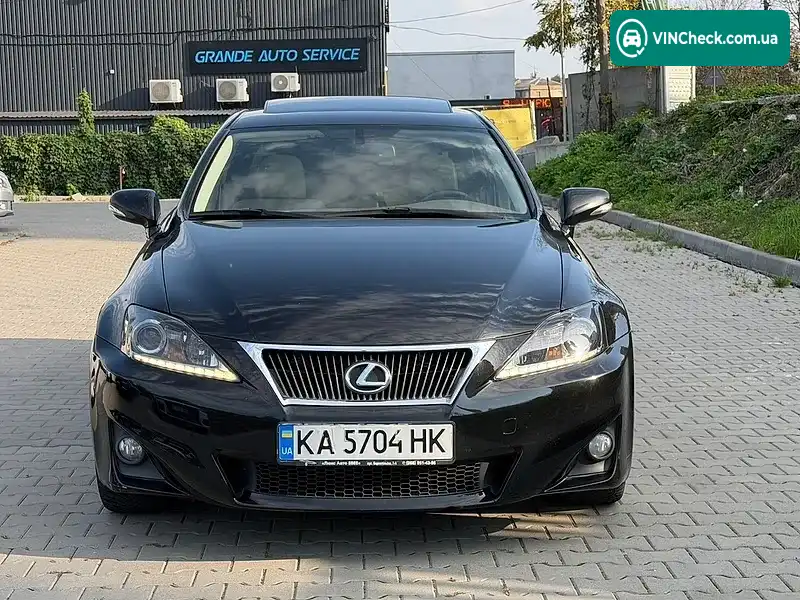 Lexus IS 2011, фото з оголошення 2 з 13, VIN JTHBF5C26C5157605