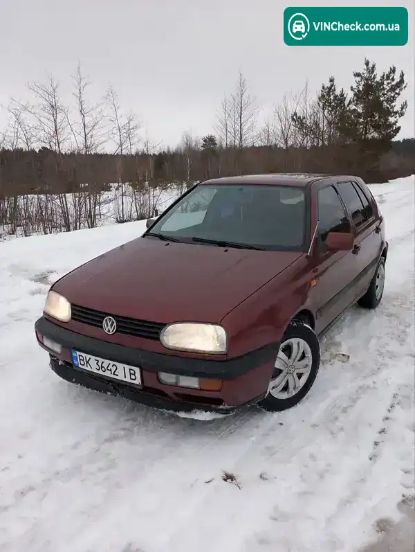 Volkswagen Golf 1992, фото з оголошення 1 з 14, VIN WVWZZZ1HZNW011227