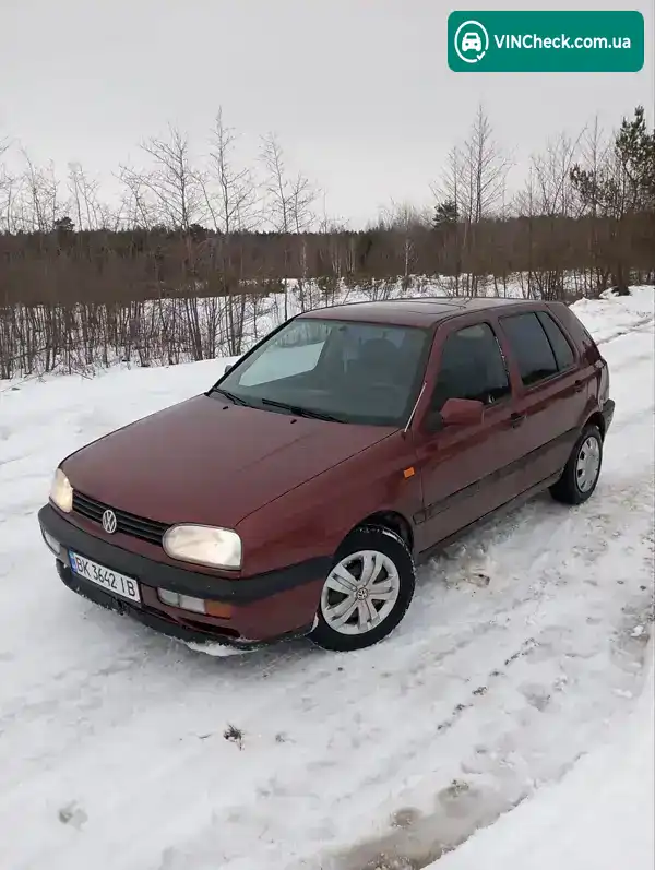 Volkswagen Golf 1992, фото з оголошення 2 з 14, VIN WVWZZZ1HZNW011227