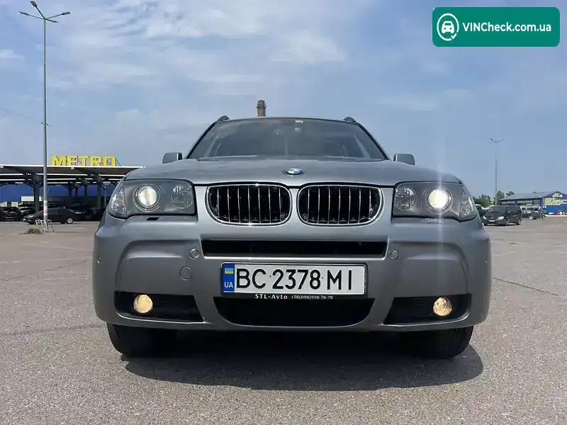 BMW X3 2006, фото з оголошення 1 з 20, VIN WBAPB11010WH17601