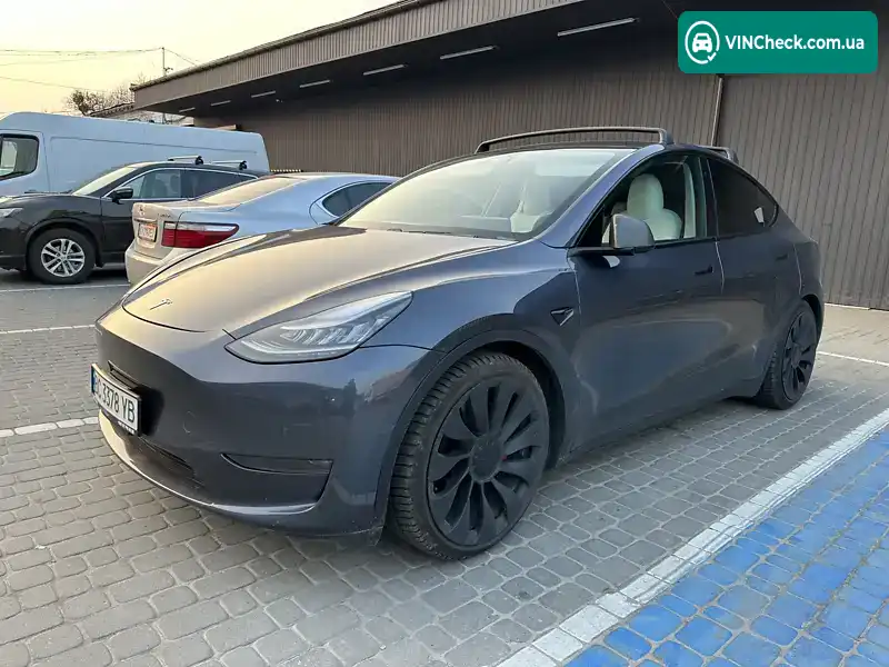 Tesla Model Y 2020, фото з оголошення 2 з 14, VIN 5YJYGDEF1LF018807