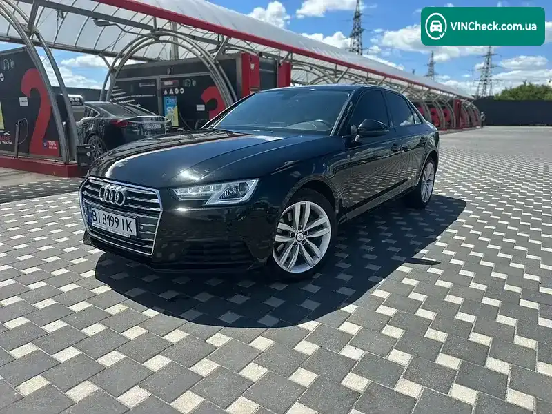 Audi A4 2016, фото з оголошення 1 з 11, VIN WAUANAF44HN052152