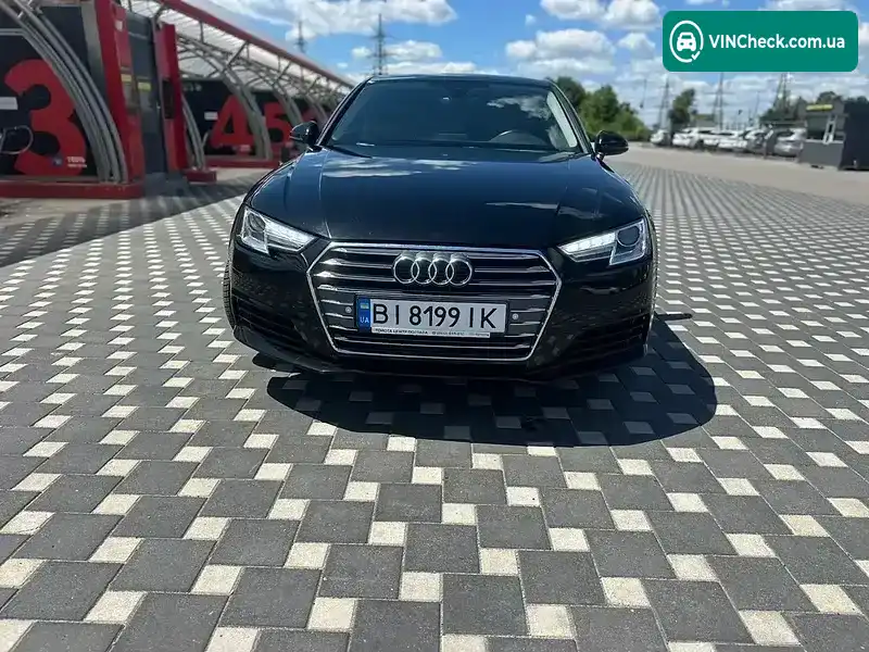 Audi A4 2016, фото з оголошення 2 з 11, VIN WAUANAF44HN052152