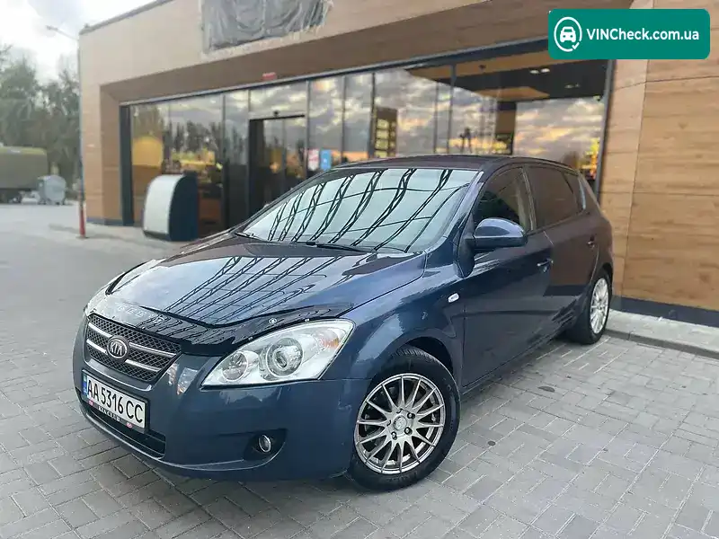 Kia Ceed 2008, фото з оголошення 2 з 20, VIN Y6DFF24239L144923
