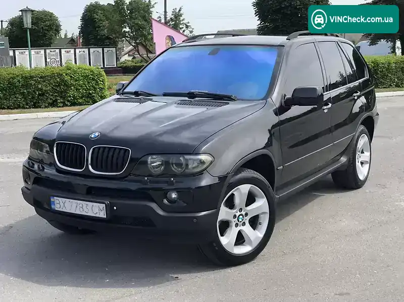 BMW X5 2005, фото з оголошення, VIN WBAFB71070LX36120
