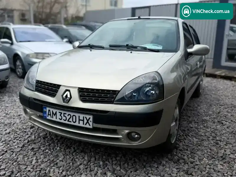 Renault Symbol 2002, фото з оголошення 1 з 15, VIN VF1LB0KC528189518
