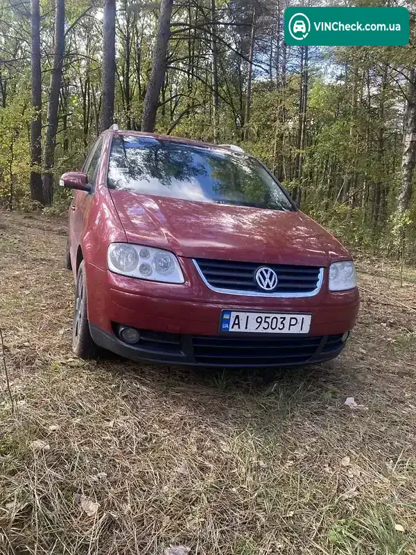 Volkswagen Touran 2003, фото з оголошення 1 з 11, VIN WVGZZZ1TZ4W042415