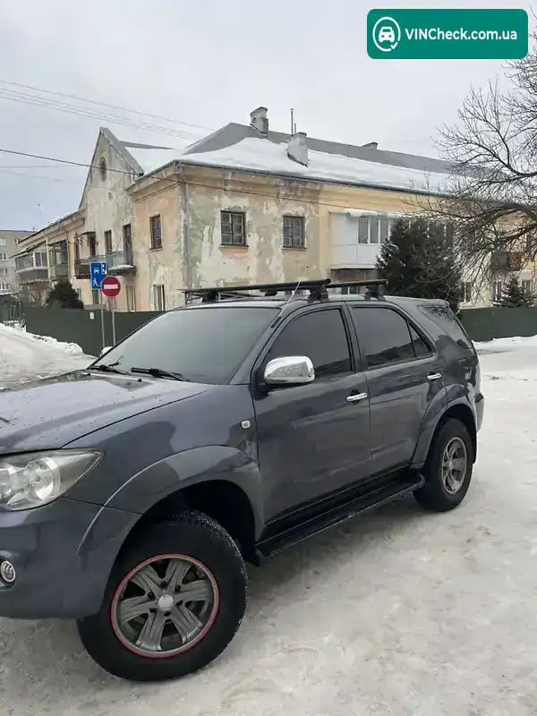 Toyota Fortuner 2006, фото з оголошення 1 з 14, VIN MR1YX59GX03006928