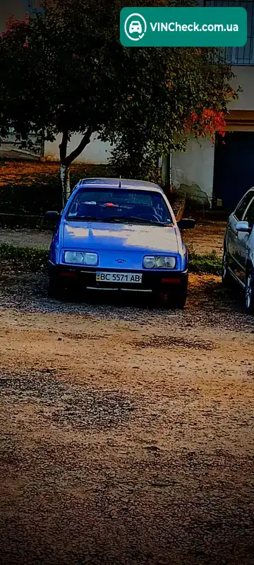 Ford Sierra 1986, фото з оголошення 1 з 9, VIN WF0AXXGBBAGS20947