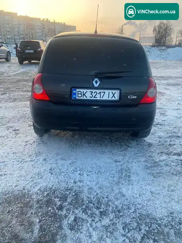 Renault Clio 2001, фото з оголошення 2 з 11, VIN VF1BB05CF25578657
