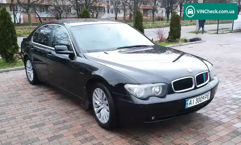 BMW 7 Series 2004, фото з оголошення 2 з 21, VIN WBAGL21010DS20981