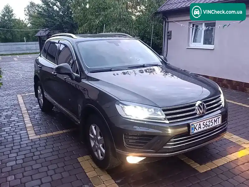 Volkswagen Touareg 2017, фото з оголошення 1 з 20, VIN WVGZZZ7PZHD043653