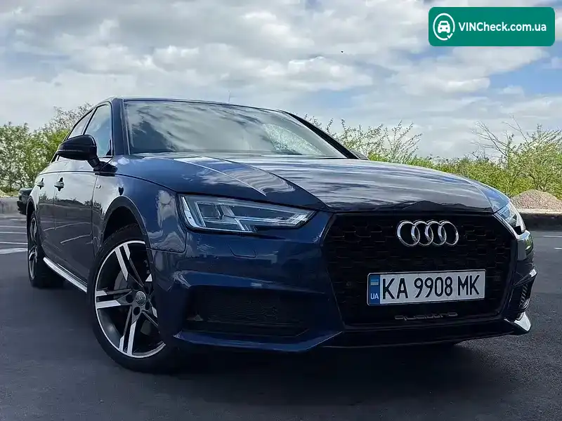 Audi A4 2017, фото з оголошення 1 з 14, VIN WAUENAF45JA037481