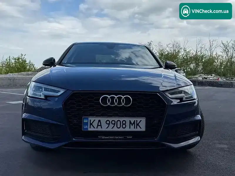 Audi A4 2017, фото з оголошення 2 з 14, VIN WAUENAF45JA037481