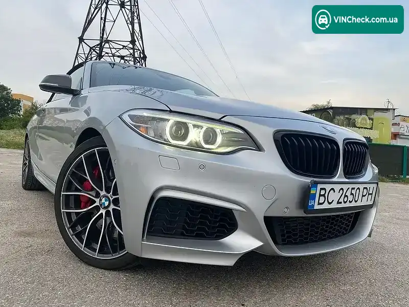 BMW 2 Series 2015, фото з оголошення 2 з 21, VIN WBA1M1C59FV393382