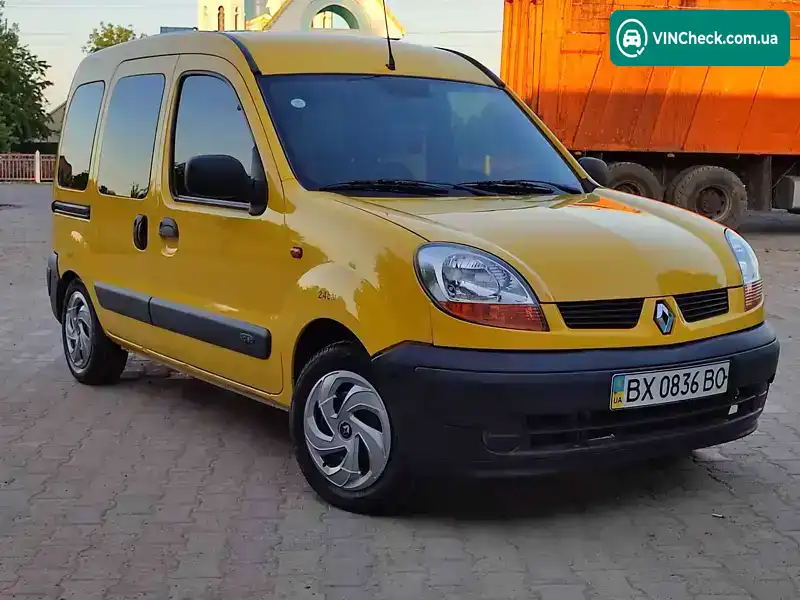 Renault Kangoo 2003, фото з оголошення 1 з 20, VIN VF1FC09MF29563481