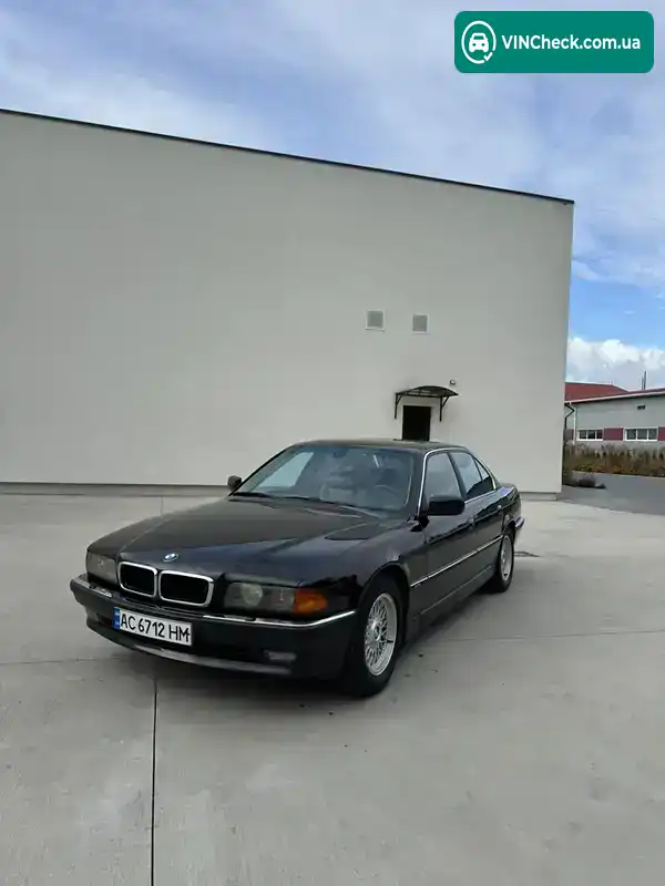 BMW 7 Series 1998, фото з оголошення 1 з 21, VIN WBAGE01000DH85255