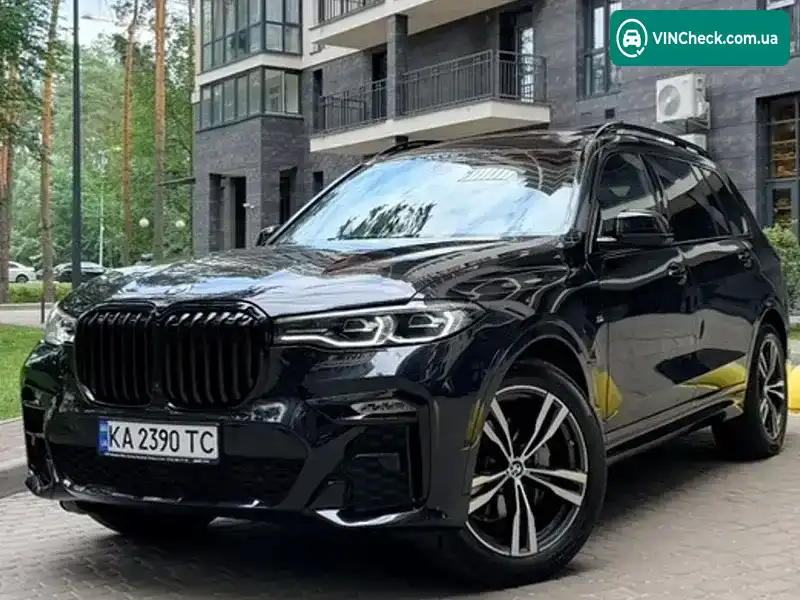 BMW X7 2022, фото з оголошення 1 з 20, VIN 5UXCW2C07N9L74738