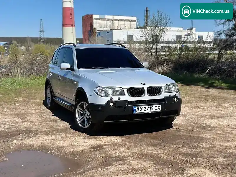 BMW X3 2003, фото з оголошення 1 з 8, VIN WBAPA91050WA16769