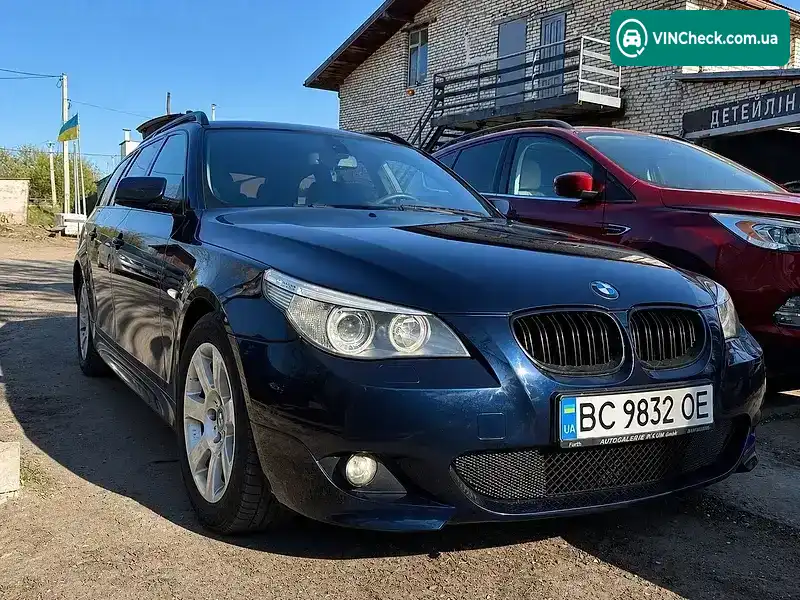 BMW 5 Series 2006, фото з оголошення 1 з 21, VIN WBANJ51040CV08398