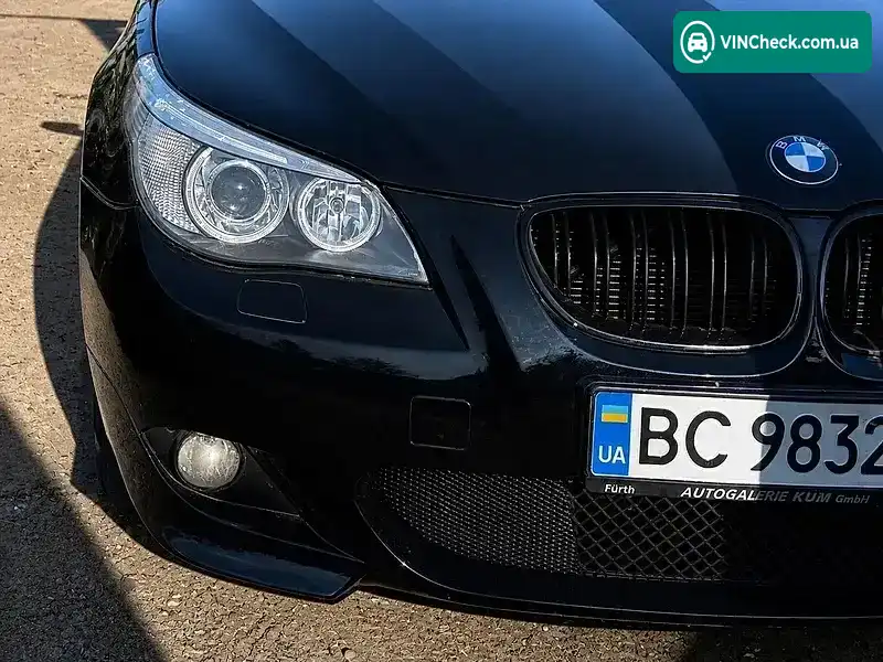 BMW 5 Series 2006, фото з оголошення 2 з 21, VIN WBANJ51040CV08398