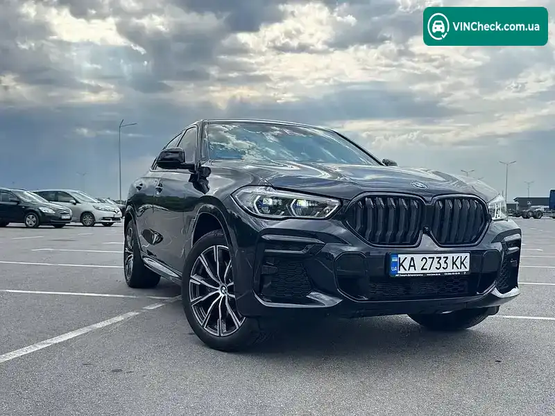 BMW X6 2021, фото з оголошення 1 з 20, VIN WBACY610809K70416