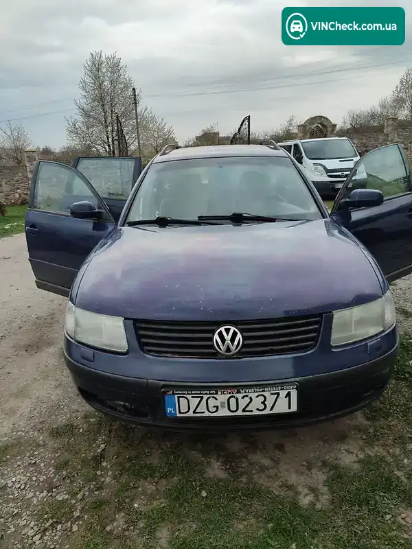 Volkswagen Passat 1999, фото з оголошення 1 з 3, VIN WVEZZZ38ZXE337673