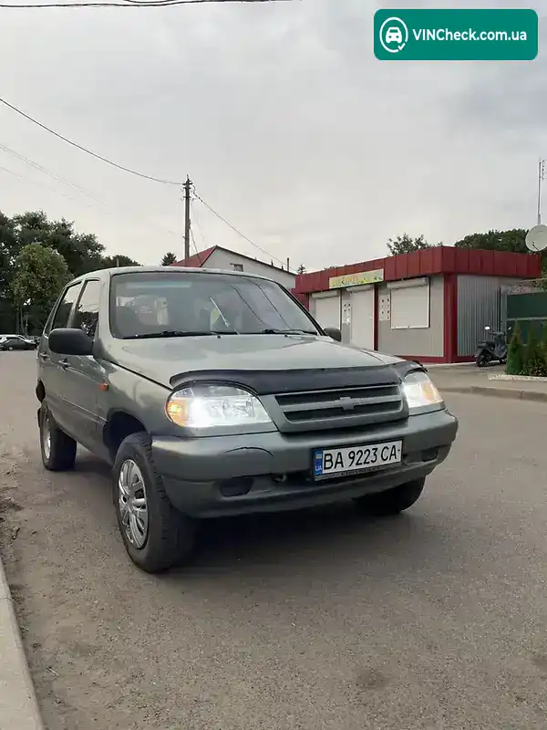 Chevrolet Niva 2008, фото з оголошення 2 з 8, VIN X9L21230080226965
