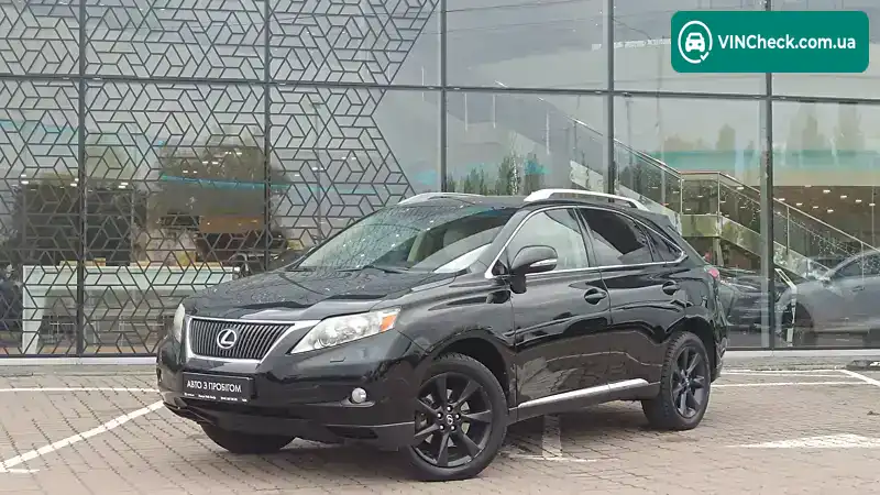 Lexus RX 2009, фото з оголошення 1 з 11, VIN JTJBK11A702405614
