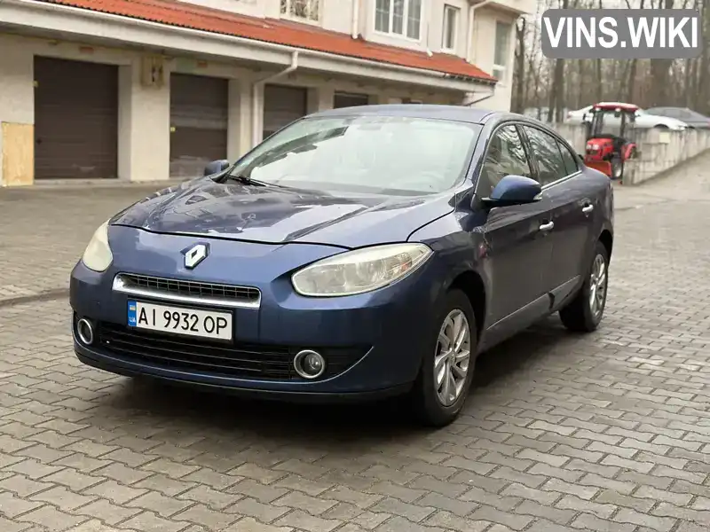 Renault Fluence 2011, фото з оголошення 1 з 20, VIN VF1LZBD0645680422