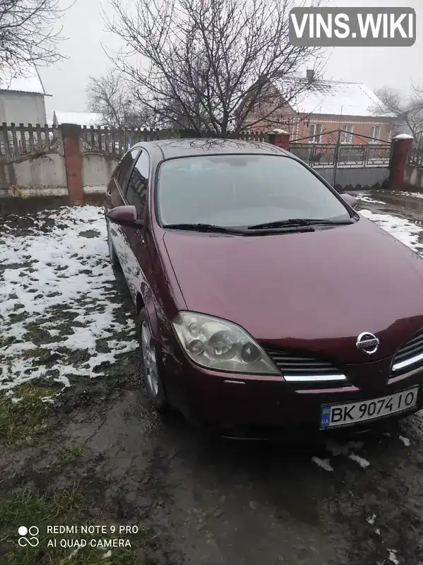 Nissan Primera 2003, фото з оголошення 1 з 14, VIN SJNBCAP12U0078123