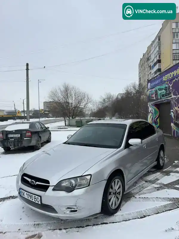 Subaru Legacy 2006, фото з оголошення 1 з 6, VIN JF1BL5LS57G025435
