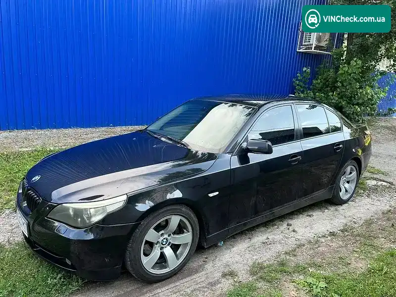 BMW 5 Series 2003, фото з оголошення 1 з 16, VIN WBANA71040B104129