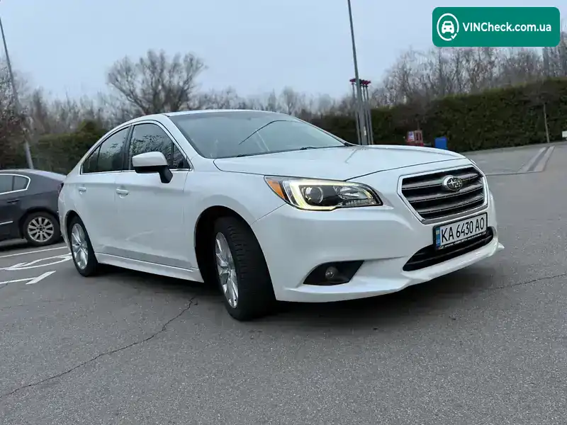 Subaru Legacy 2015, фото з оголошення 2 з 13, VIN 4S3BNAD66F3025958