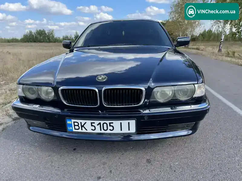 BMW 7 Series 1998, фото з оголошення 1 з 20, VIN WBAGE61090DN40843