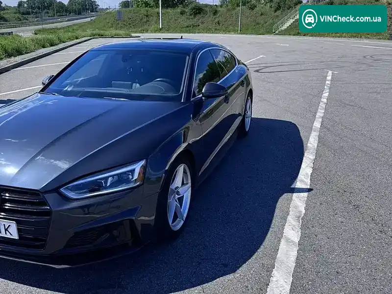 Audi A5 Sportback 2018, фото з оголошення 1 з 15, VIN WAUENCF56JA096284